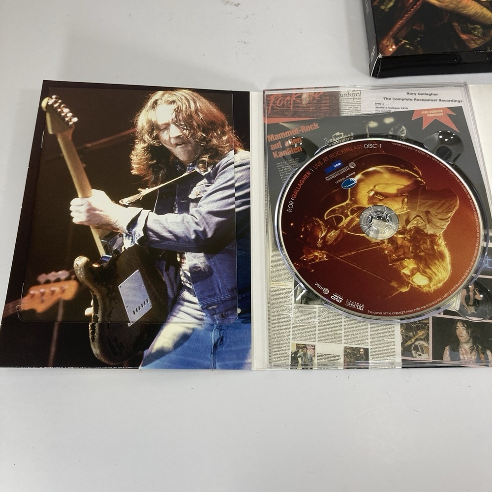 Rory Gallager - Live at Rockpalast - 5 Concerts 1976 - 1990 (DVD, 3 disc set) - Picture 2 of 9